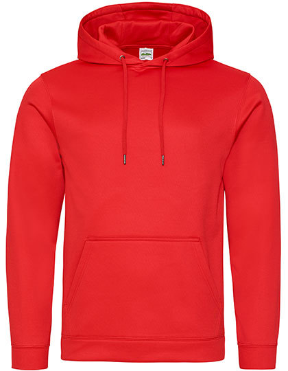 Just Hoods - Sports Polyester Hoodie - Fire Red
