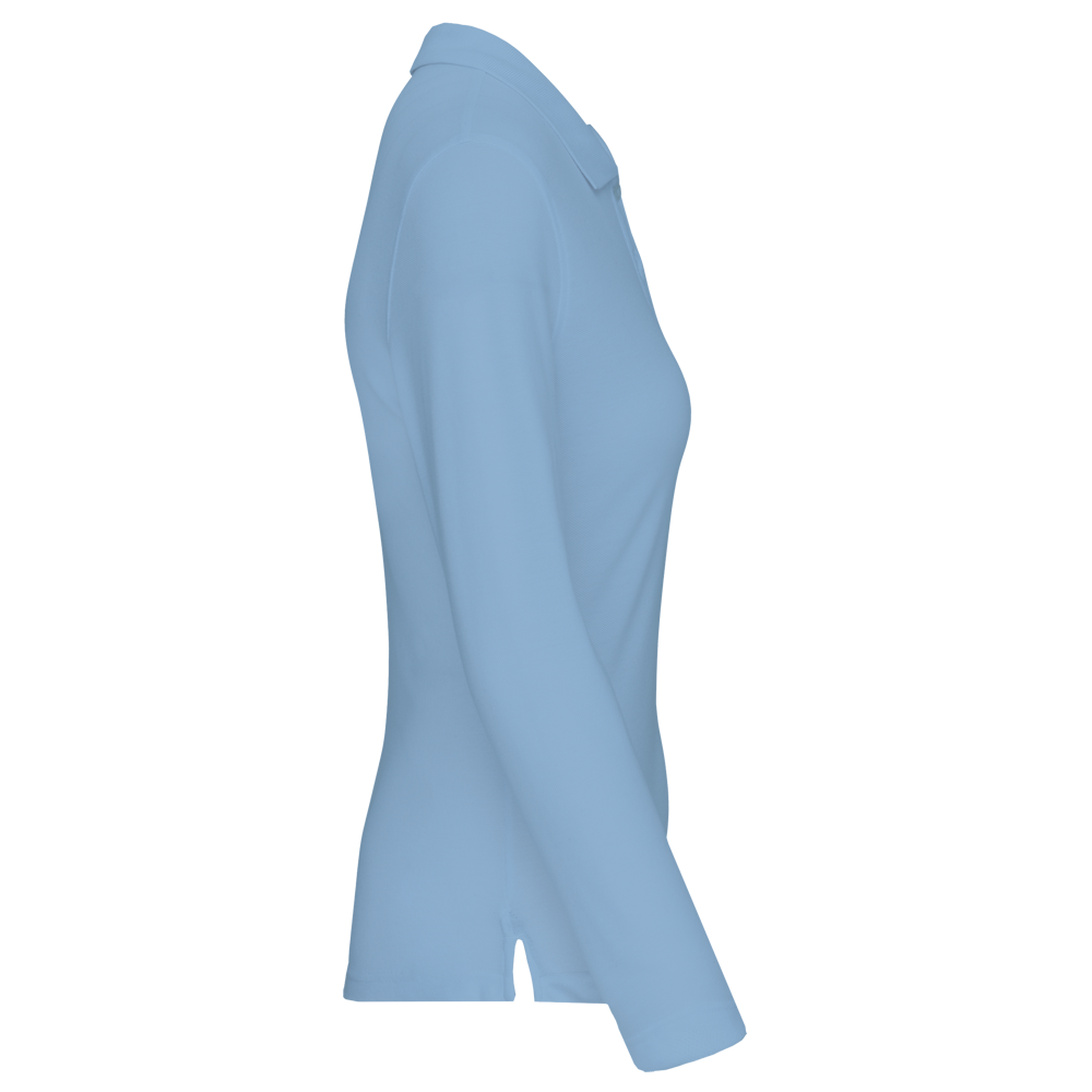 WK277C - Langarm-Polohemd für Damen