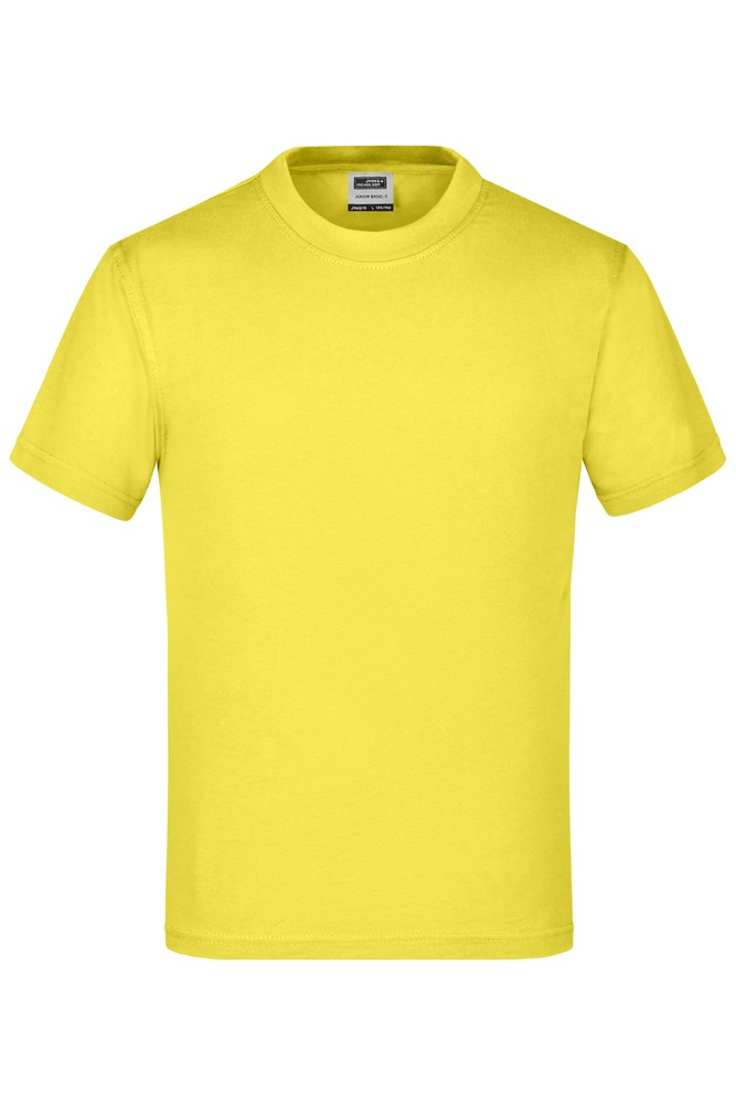Junior Basic-T - Yellow (ca. Pantone 101C)