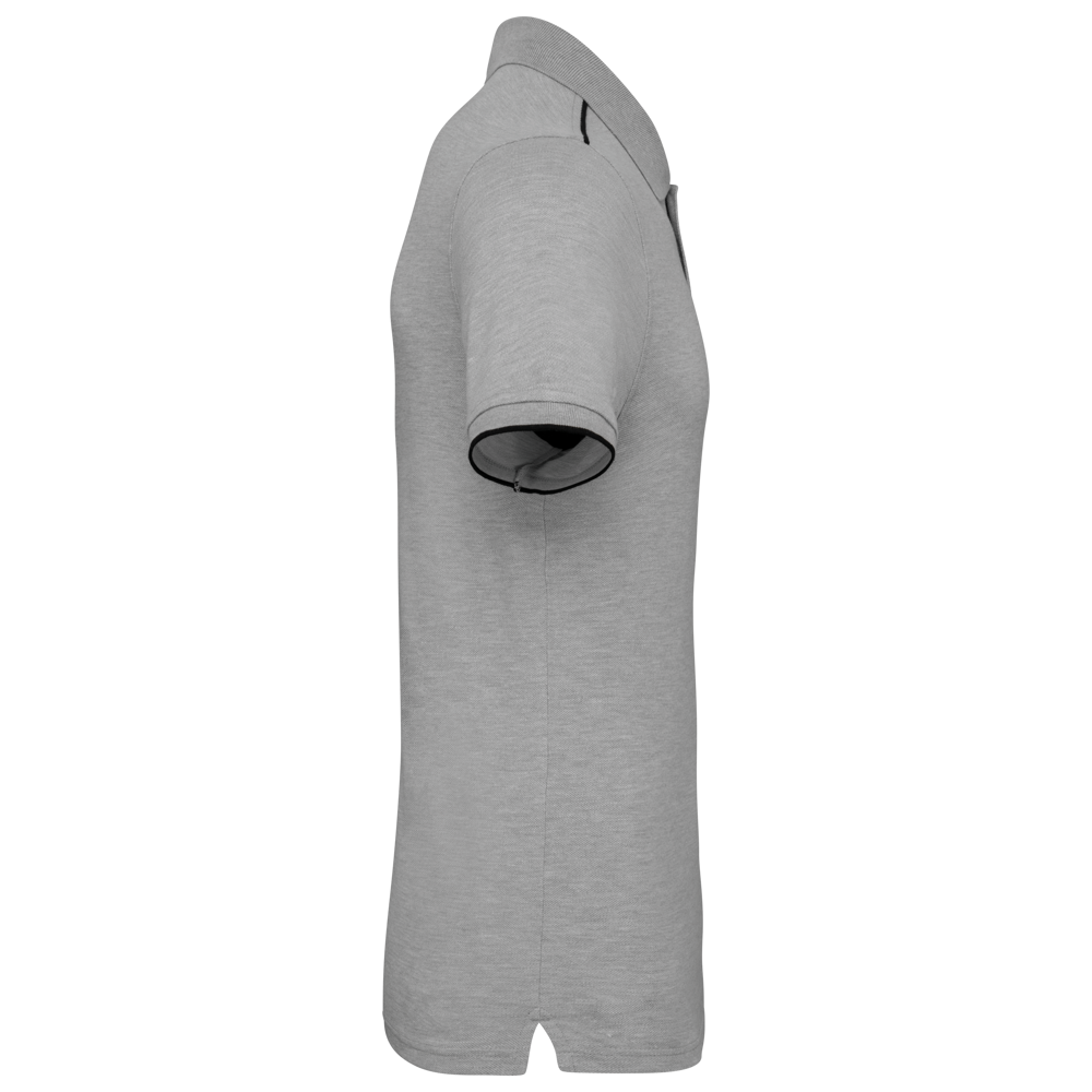 WK270X - Polo Day To Day mit kontrastfarbenen, kurzen Ärmeln