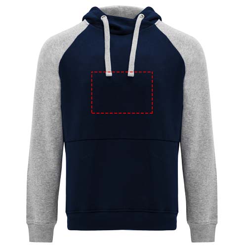 Badet 280 g/m² zweifarbiger Kapuzenpullover für Kinder