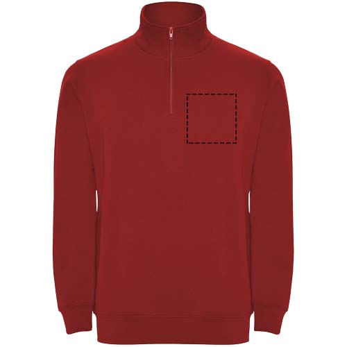 Aneto 280 g/m² Pullover mit Viertelreißverschluss