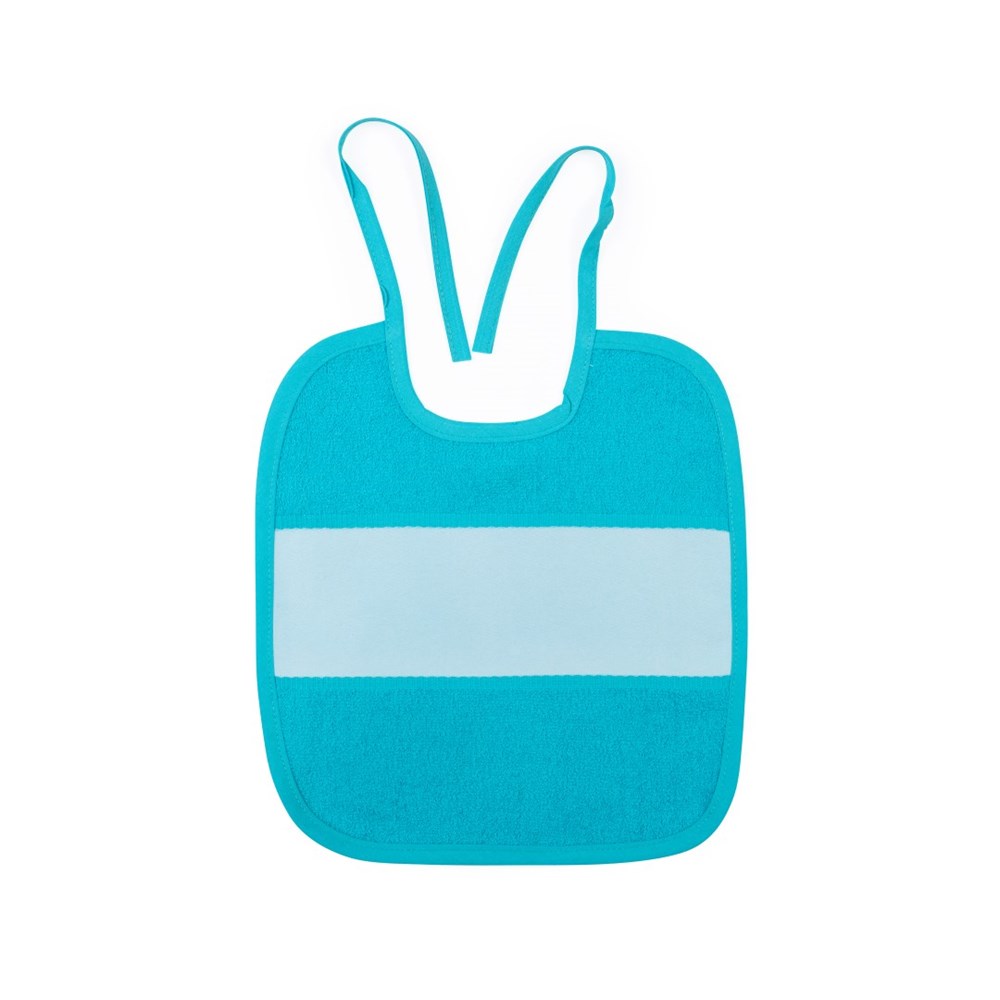 Babiezz® SUBLI Baby Lätzchen Wasserblau