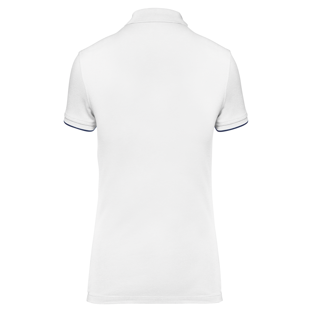 WK271 - Damen-Polohemd Day To Day mit kontrastfarbenen, kurzen Ärmeln