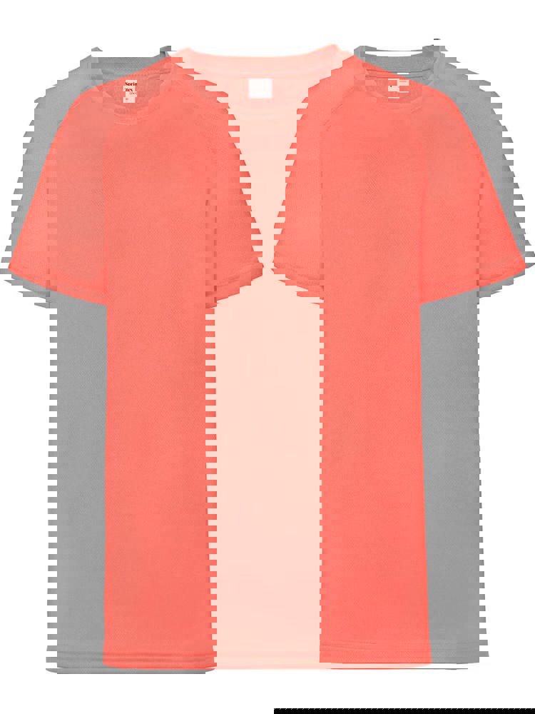 SP Run Kinder-Sportshirt, 140 g/m2, 100 % Polyester - Fluo Coral