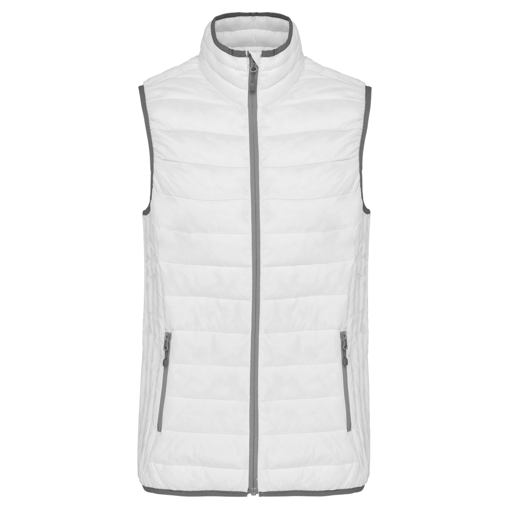 K6114 - Leichte Damen-Steppweste - White