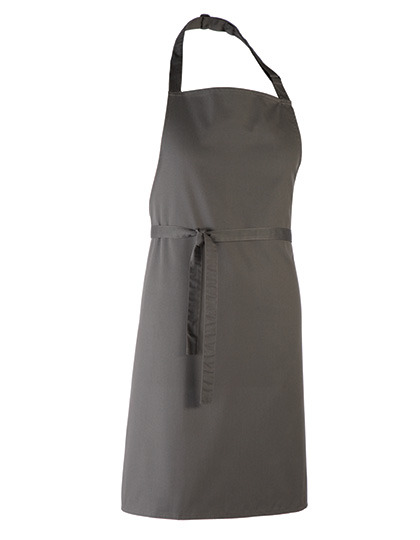 Premier Workwear - Colours Collection Bib Apron - Dark Grey (ca. Pantone 431C)