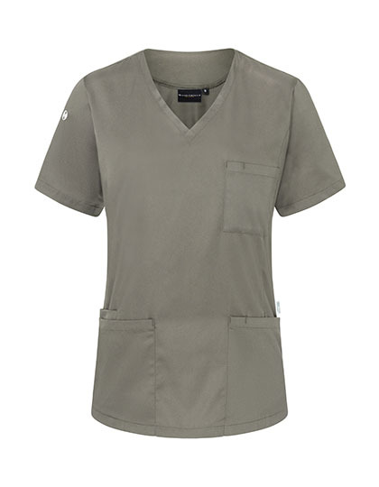 Karlowsky - Damen-Schlupfkasack Essential - Sage (ca. Pantone 416C)