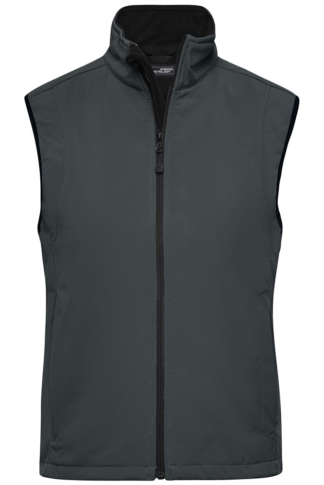 Ladies' Softshell Vest - Carbon (ca. Pantone 433U)
