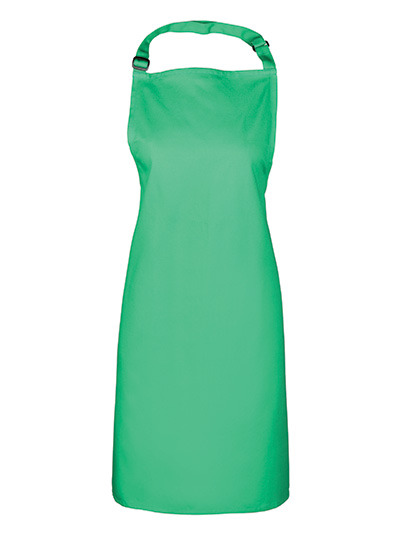 Premier Workwear - Colours Collection Bib Apron - Kelly Green (ca. Pantone 355C)