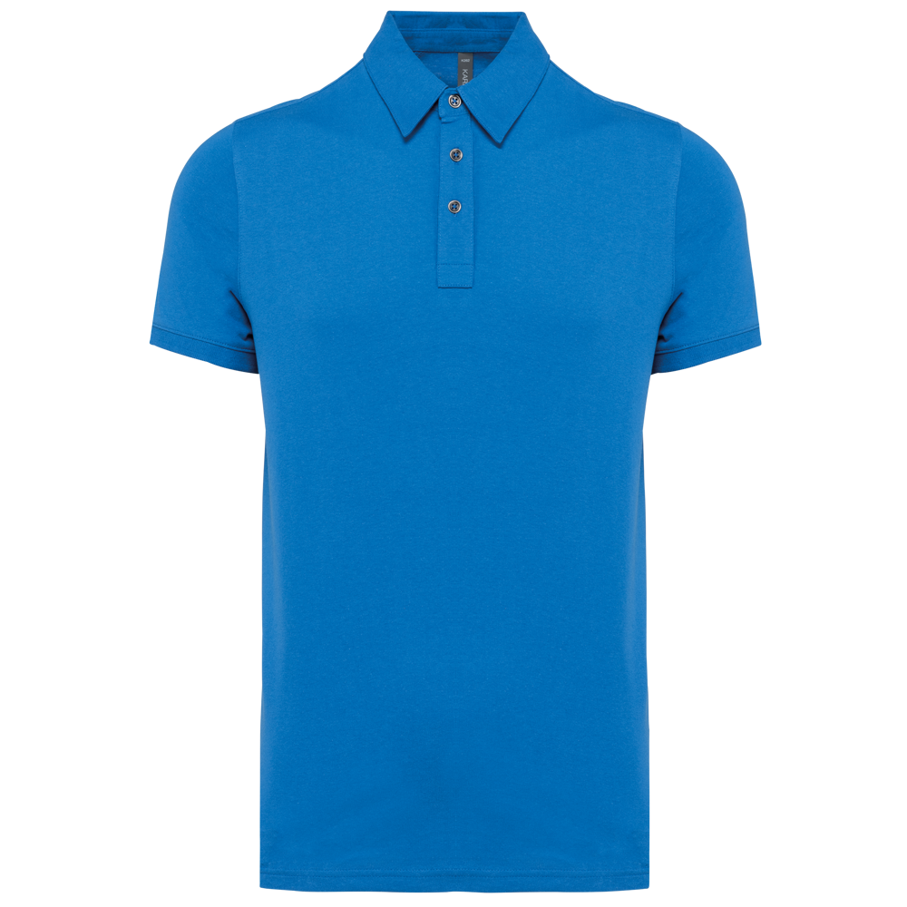 K262 - Jersey-Kurzarm-Polohemd für Herren - Light Royal Blue
