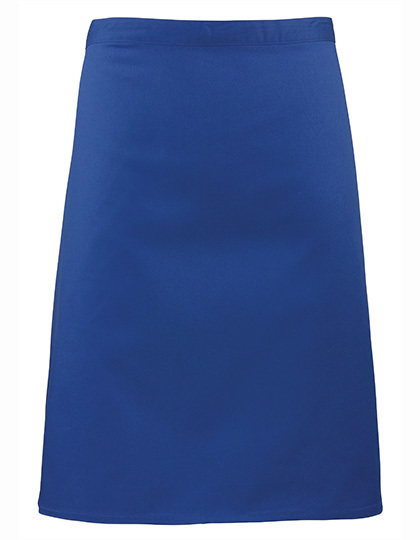 Premier Workwear - Colours Collection Mid Length Apron - Royal (ca. Pantone 286C)