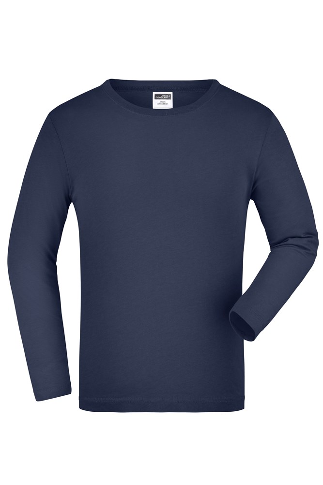 Junior Shirt Long-Sleeved Medium - Navy (ca. Pantone 296C)