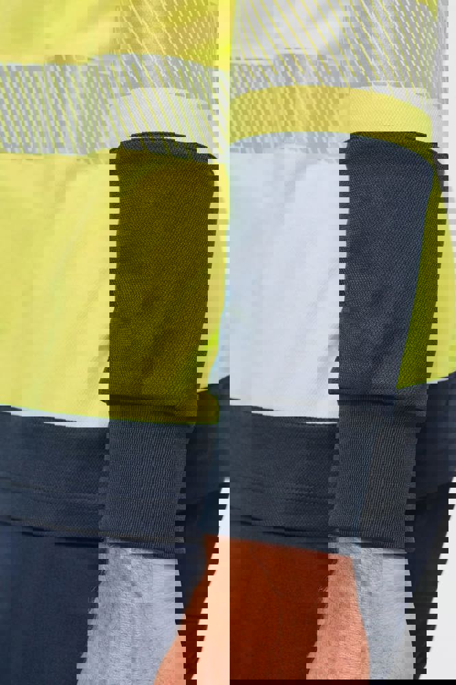 WK361 - Recyceltes Sicherheits-T-Shirt mit langen Ärmeln