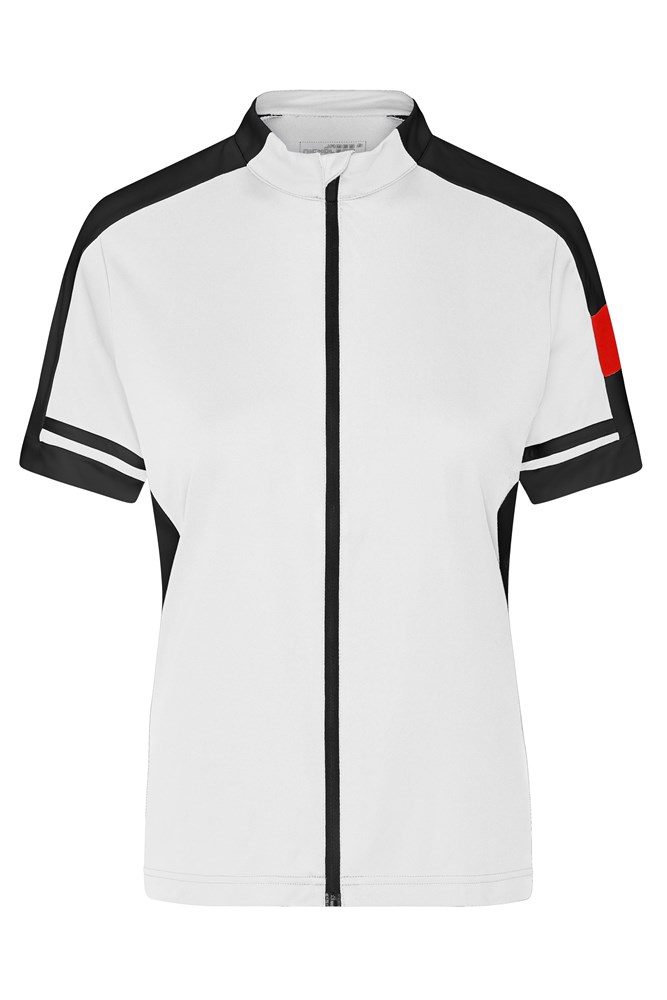 Ladies' Bike-T Full-Zip - White (ca. Pantone white)