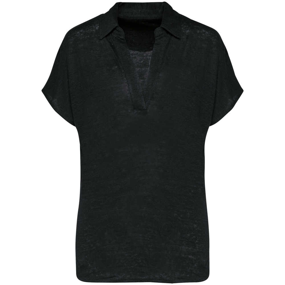 SP221 - Damen-Polohemd aus Leinen