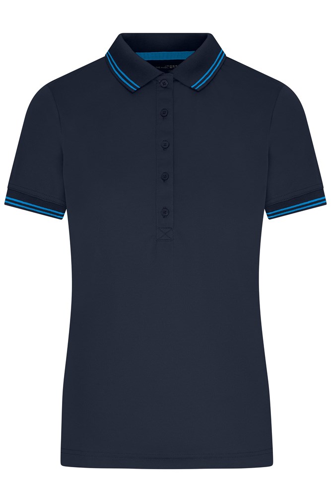 Ladies' Functional Polo - Navy/bright-blue (ca. Pantone 3005C
296C)