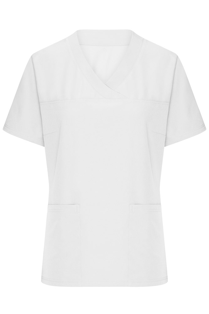 Ladies' Stretch-Kasack - White (ca. Pantone white)
