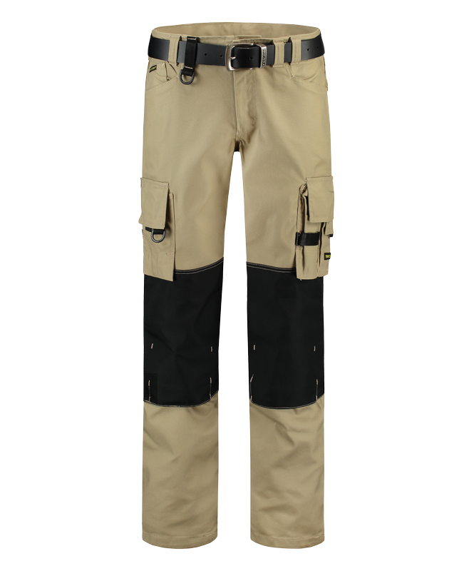 TRICORP Arbeitshose Canvas Cordura-Besatz - Khaki-Black