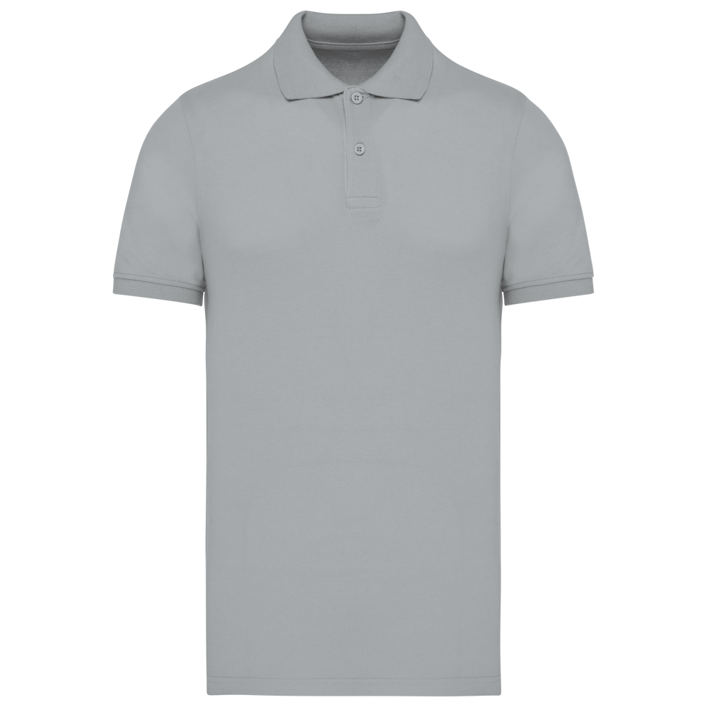 - Piqué-Polohemd Bio180 für Herren - Snow Grey