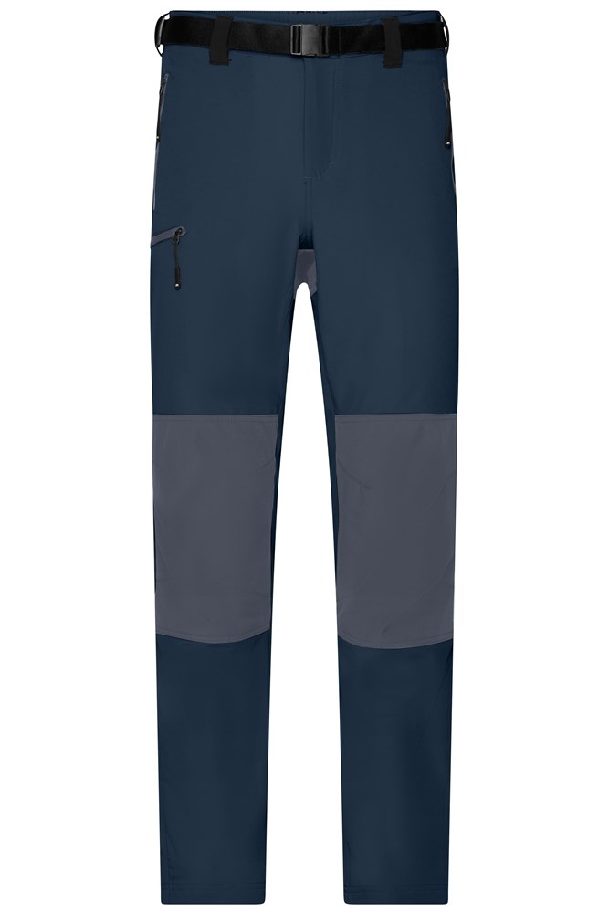 Men's Trekking Pants - Navy/carbon (ca. Pantone 296C
446C)