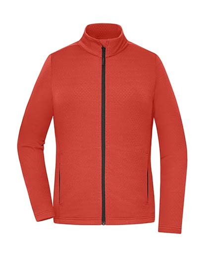 Daiber - Ladies´ Sports Structured Fleece Jacket - Spicy Orange