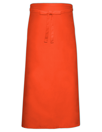 Link Kitchen Wear - Bistro Apron - EU Production - Orange (ca. Pantone 1655)