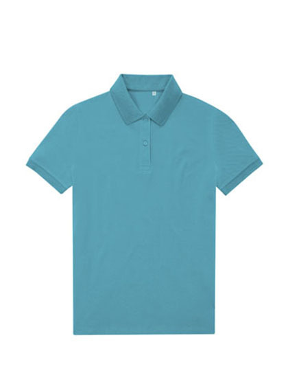 B&C BE INSPIRED - My Eco Polo 65/35 Women_° - Pop Turquoise