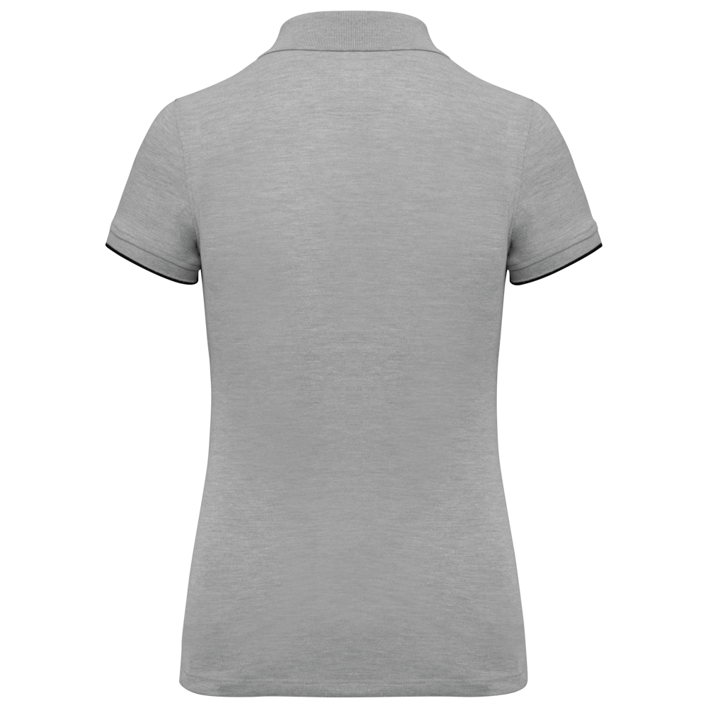 WK271 - Damen-Polohemd Day To Day mit kontrastfarbenen, kurzen Ärmeln