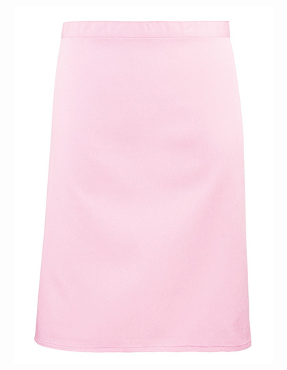 Premier Workwear - Colours Collection Mid Length Apron - Pink (ca. Pantone 1895C)