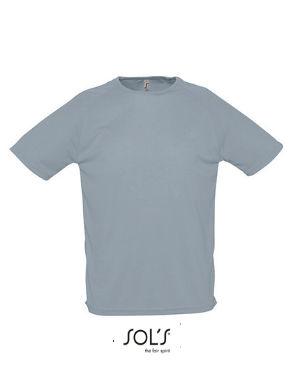 SOL´S - Men´s Raglan Sleeves T Sporty - Pure Grey