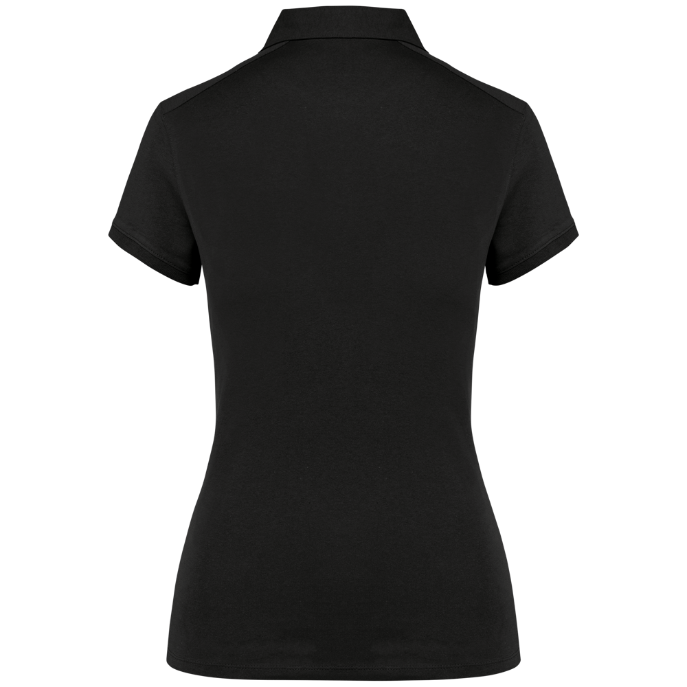 K263 - Jersey-Kurzarm-Polohemd für Damen