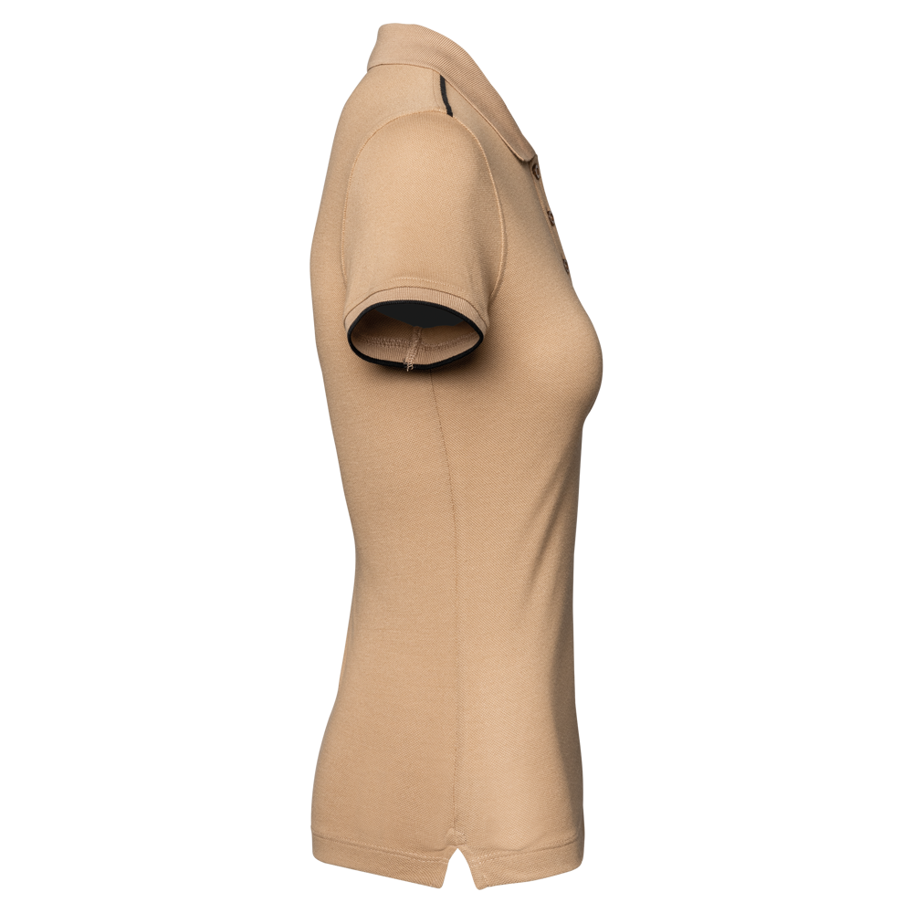 WK271 - Damen-Polohemd Day To Day mit kontrastfarbenen, kurzen Ärmeln