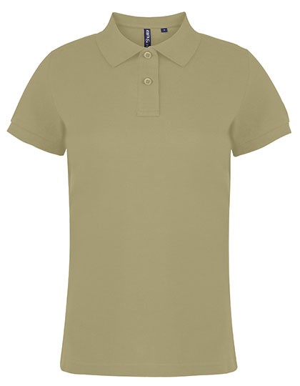 Asquith & Fox - Women´s Classic Fit Polo - khaki