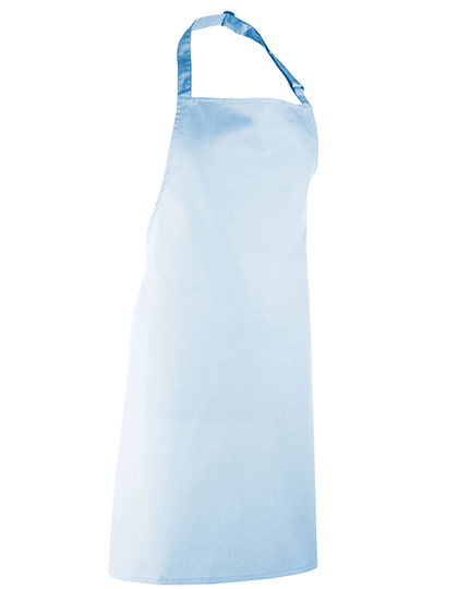 Premier Workwear - Colours Collection Bib Apron - Light Blue (ca. Pantone 2708C)