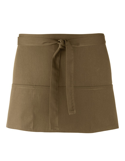 Premier Workwear - Colours Collection 3-Pocket Apron - Sage (ca. Pantone 5497C)
