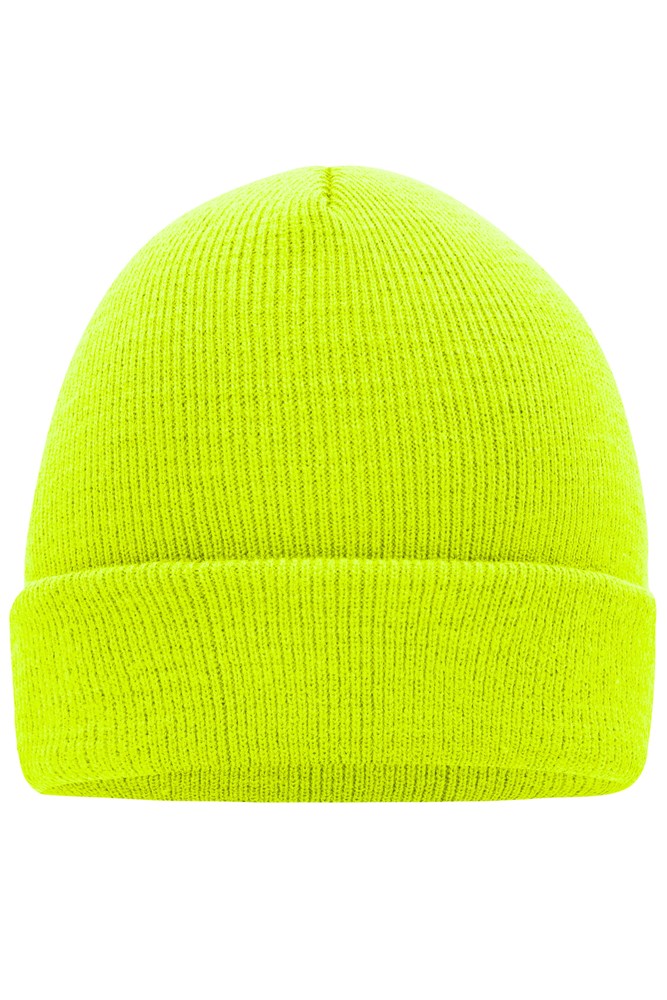 Knitted Cap - Bright-yellow (ca. Pantone 809M)