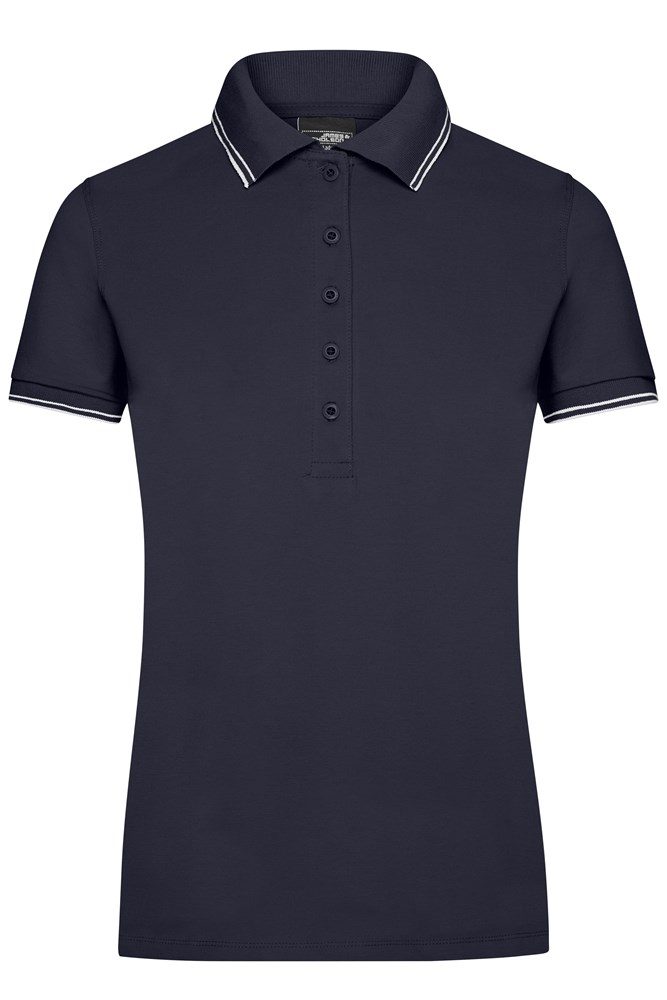 Ladies' Polo - Navy/white (ca. Pantone 296C
white)
