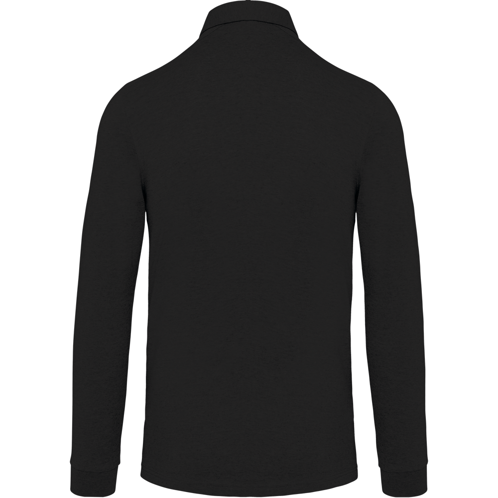 K264 - Langarm-Polohemd für Herren aus Jersey