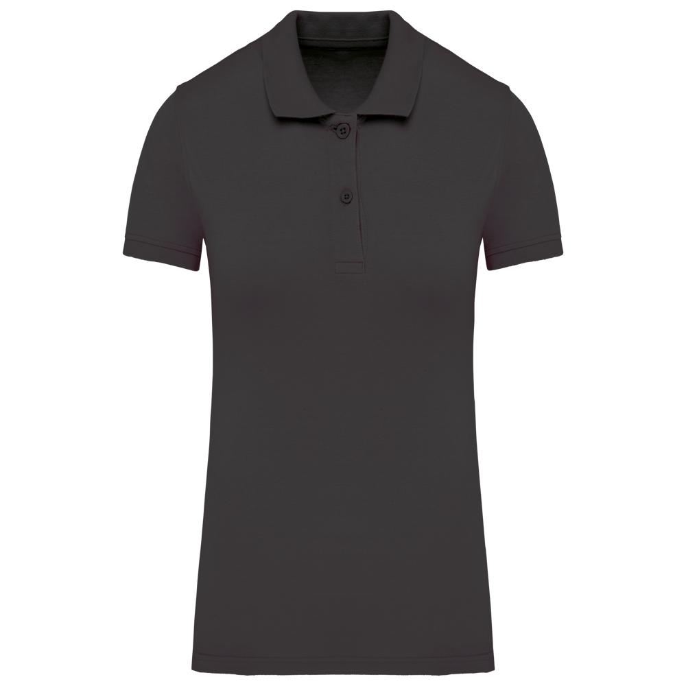 - Piqué-Polohemd Bio180 für Damen - Dark Grey