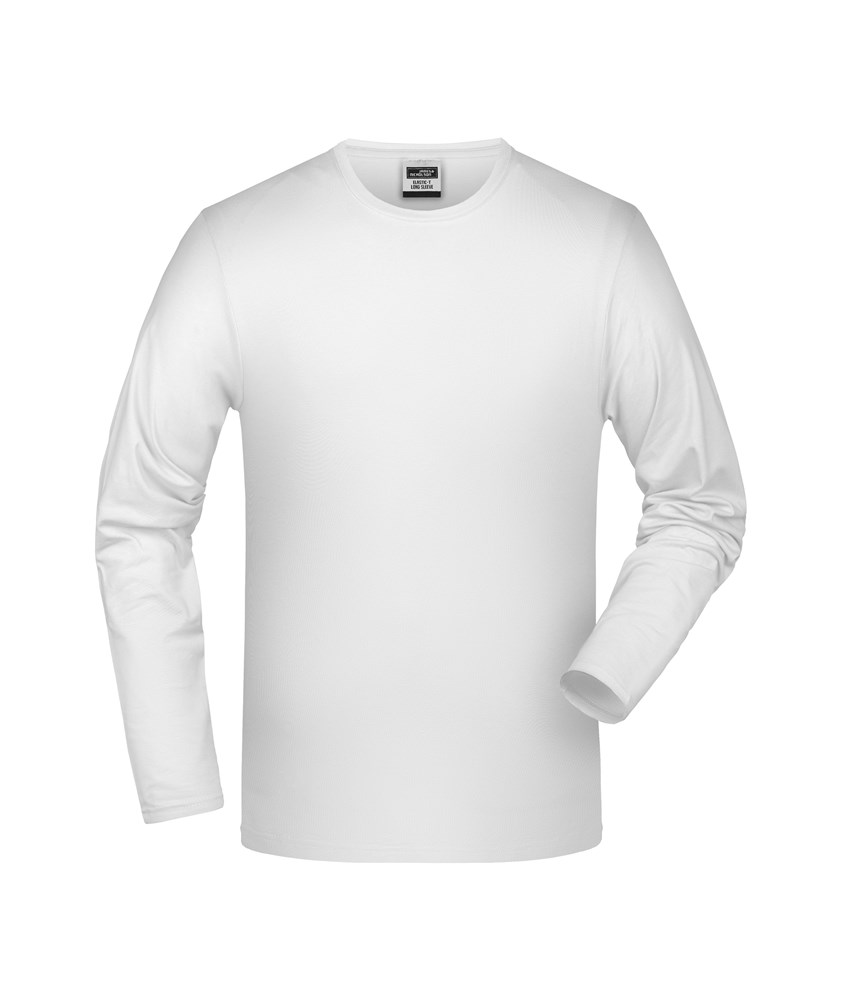 Elastic-T Long-Sleeved - White (ca. Pantone white)