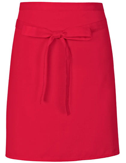 Link Kitchen Wear - Pizza Apron - Strawberry Red (ca. Pantone 186)