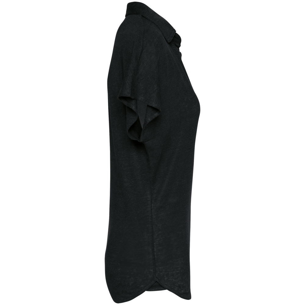 SP221 - Damen-Polohemd aus Leinen