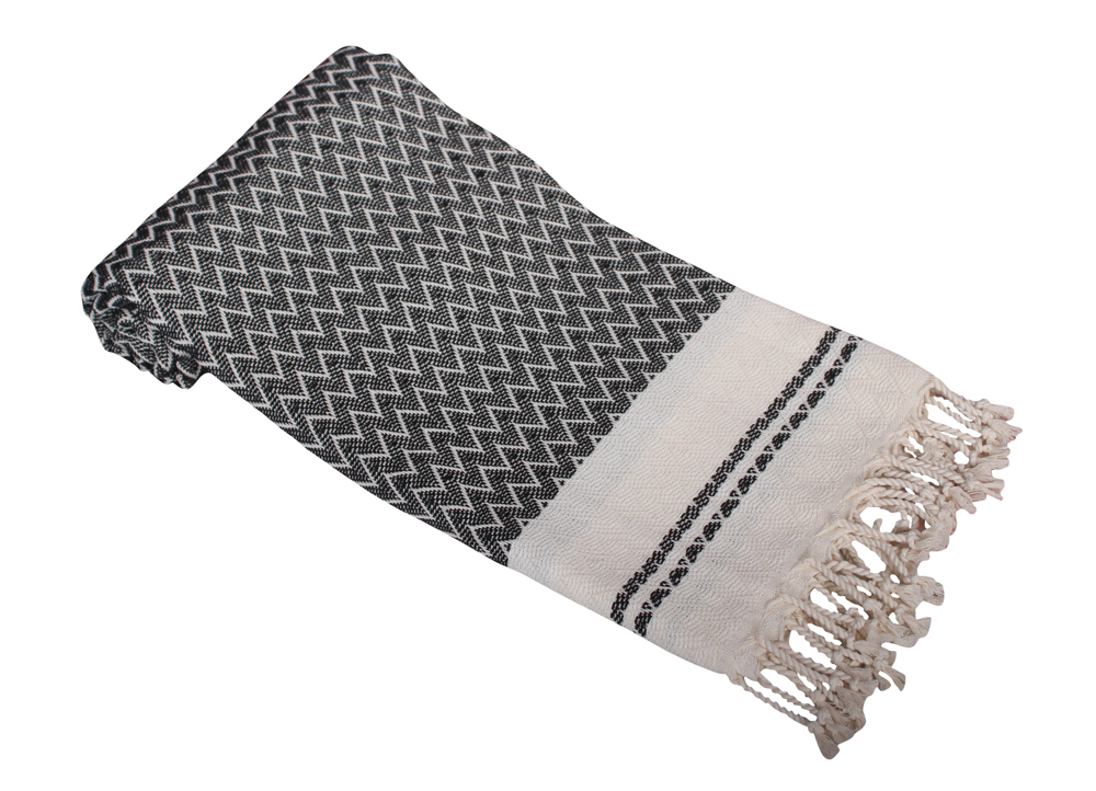 ARTG Hamamzz® Alanya Schwarz/Creme