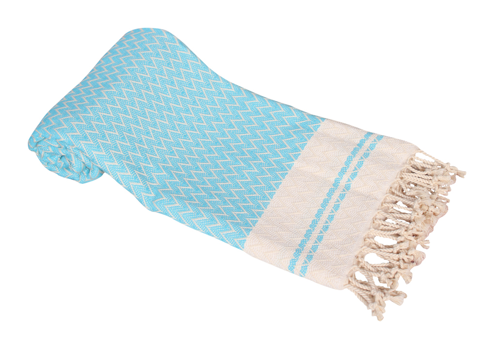 ARTG Hamamzz® Alanya Eisblau/Creme