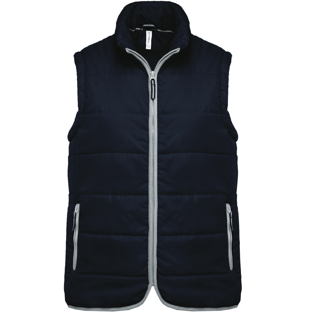 K6116 - Wattierter Bodywärmer - navy