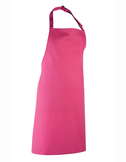 Premier Workwear - Colours Collection Bib Apron - Hot Pink (ca. Pantone 214C)