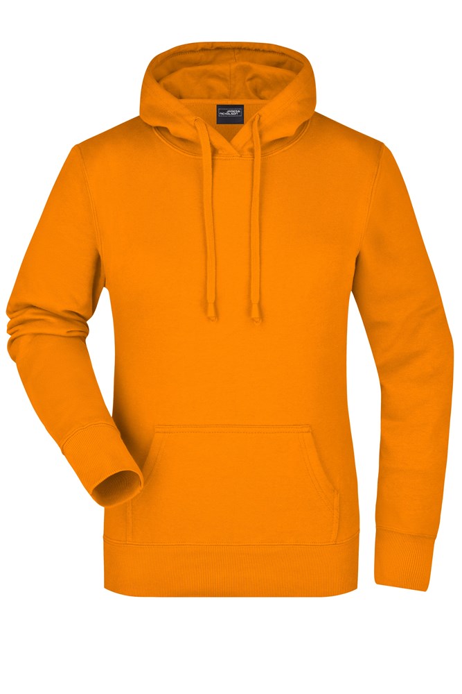 Ladies' Hooded Sweat - Orange (ca. Pantone 1575C)