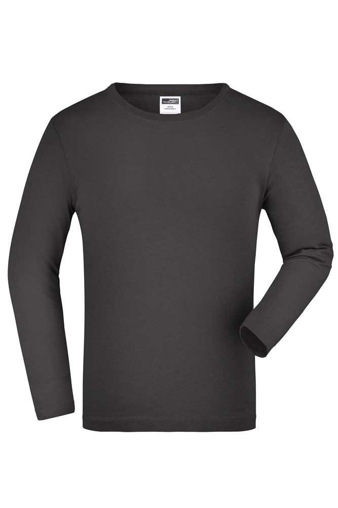 Junior Shirt Long-Sleeved Medium - Graphite (ca. Pantone 432C)