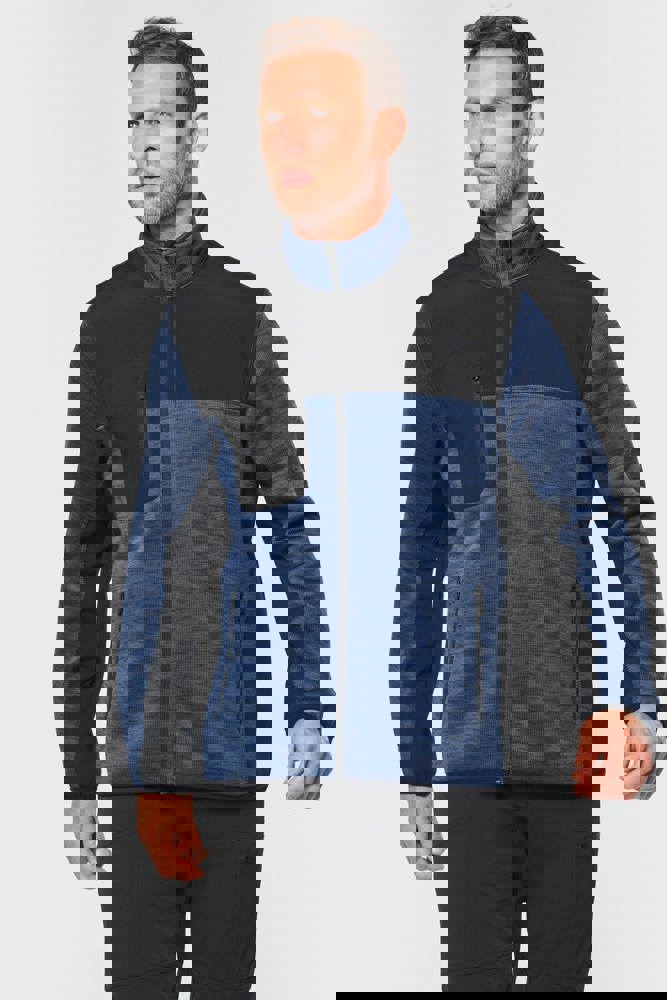 WK9108 - Recycelte Herren Polyestertrikot Jacke